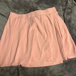 Light pink plated skirt size M